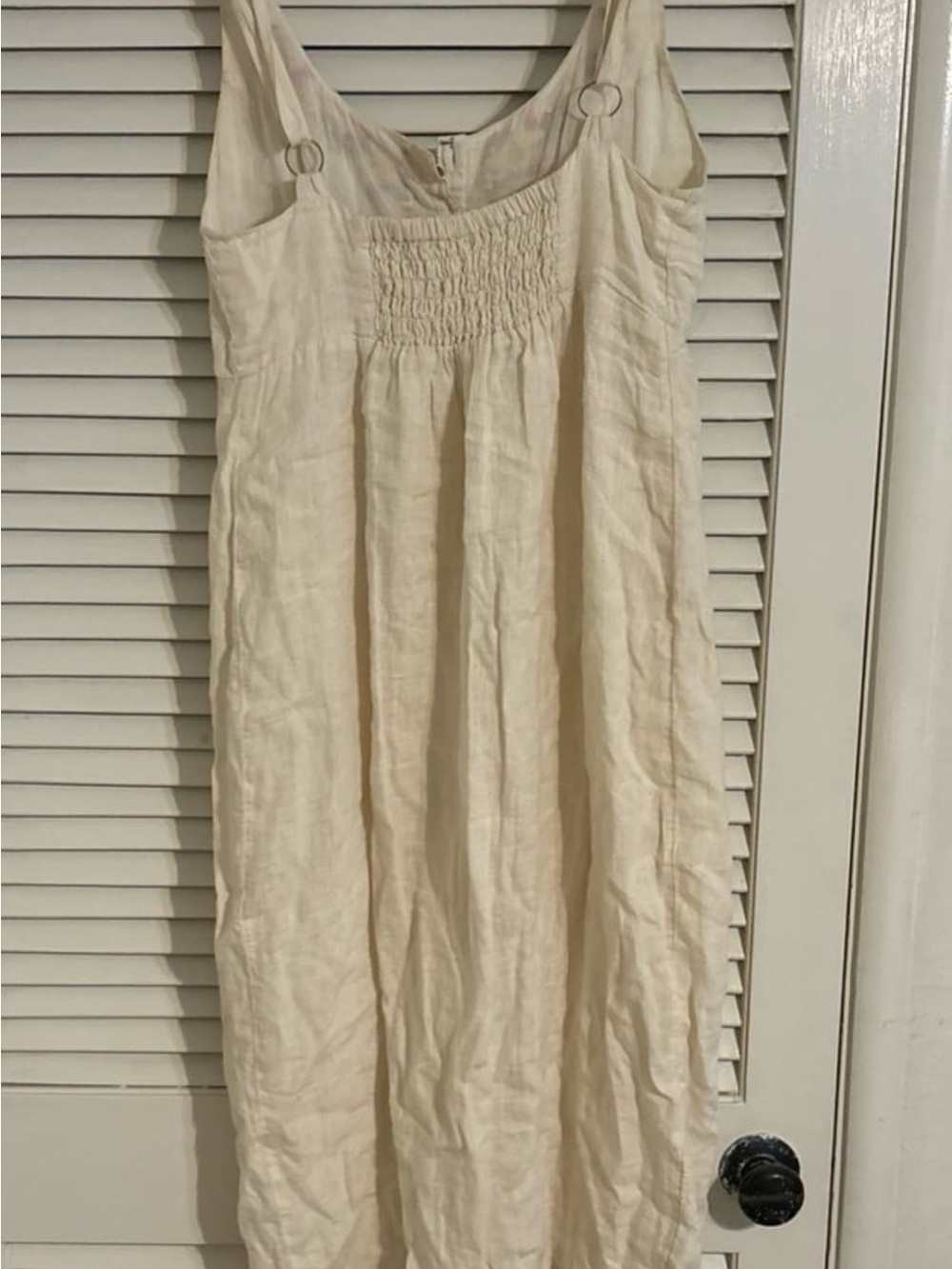 Free People  Embroidered Button Front Midi Dress size S - Picture 3 of 10